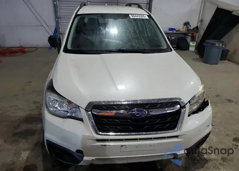 2017 Subaru Forester 2.5I from USA, damaged, VIN JF2SJABC9HH407381